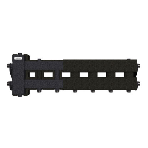 Коллектор распределительный GIDRUSS BM-60-4D.EPP 4-х контурный НР 1" Ду 25 Ру 6 балансировочный в термоизоляции 2