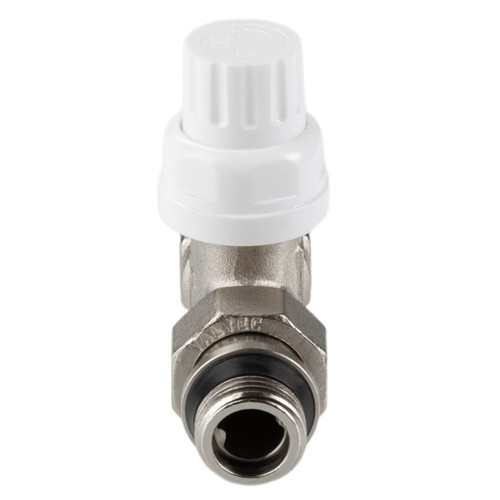 Клапан радиаторный Valtec VT.032.NR 1/2" DN 15 PN 10 прямой с самоуплотняющимся полусгоном 3