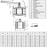 Кран шаровой Danfoss JiP Premium FF DN 25 PN 40 стальной стандартнопроходный фланцевый 2