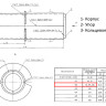 Клапан FAF 2250 DN 15 PN 8 обратный фланцевый 2