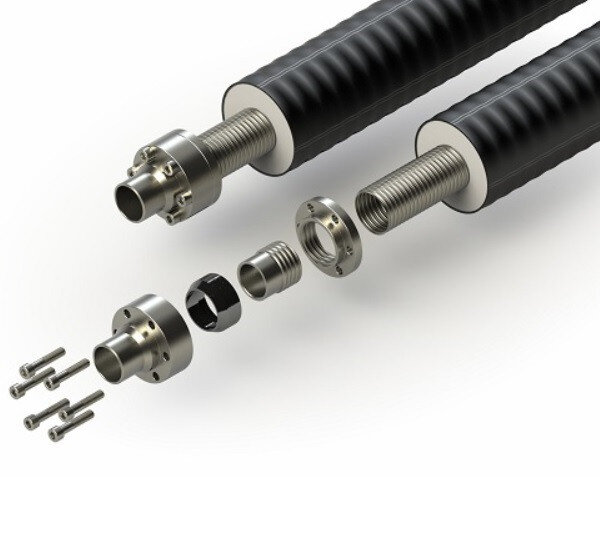 Гибкая труба в ППУ изоляции КАСАФЛЕКС 1,6 МПа 143/200