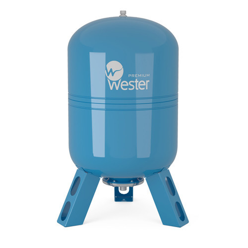 Гидроаккумулятор Wester Premium WAV 100P НР 1" DN 495 PN 10 мембранный с нержавеющим контрфланцем 1