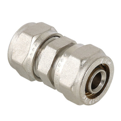 Переходник VALTEC VTm.303 DN 32x16 PN 10 латунный никелированный