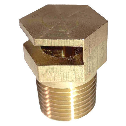 Ороситель дренчерный ДВЗ1-ЩПо0,40-R1/2/В3-"ЗВН-15" для водяных завес, латунный, с резьбовым герметиком