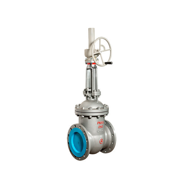 Задвижка 30с576нж Ду50 Ру63 стальная с редуктором 1