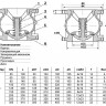 Клапан обратный Benarmo 3020 DN 100 PN 16 пружинный фланцевый с чугунным диском 2