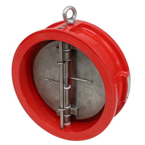 Клапан обратный Benarmo FCV DN 125 PN 16 двухстворчатый межфланцевый для систем пожаротушения 2