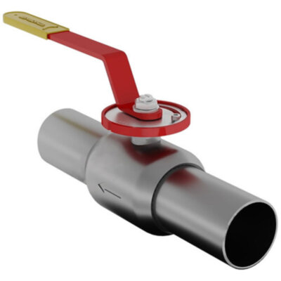 Кран шаровой регулирующий Маршал 10нж46фт-01 12ЦрП.01.1 DN 32/25 PN 25 стандартнопроходной под приварку