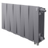 Радиатор биметаллический Royal Thermo PianoForte 300 VDR (10 секций) Silver Satin 1