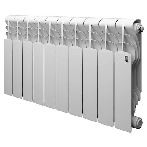 Радиатор биметаллический Royal Thermo Revolution Bimetall 350 (10 секций) Bianco Traffico 1