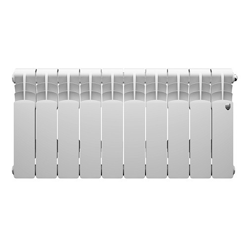 Радиатор биметаллический Royal Thermo Revolution Bimetall 350 (10 секций) Bianco Traffico 2