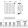 Дизайн-радиатор Royal Thermo SHIFT Q30 C2180 - 14 секц. RAL9016 5