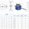 Клапан FAF 2350 DN 400 PN 16 обратный двустворчатый межфланцевый 2