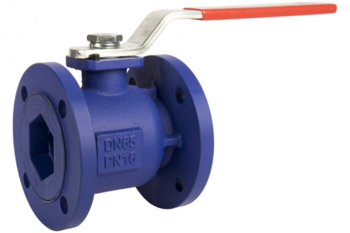 Кран шаровой чугунный РАШВОРК 707 Ду32 Ру16 фланцевый полнопроходный