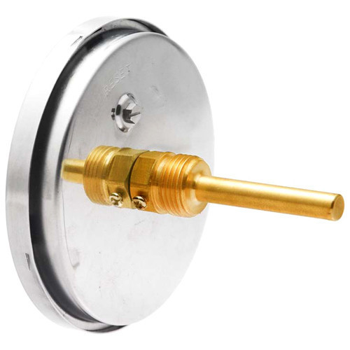 Термометр РОСМА БТ-71.211-100 Дкорп=150мм 2,5 МПа кл. 1,5 M20х1,5 Tраб = 0...+160°C биметаллический осевой 00000011028 3