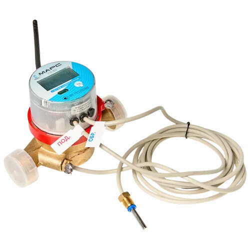 Универсальный теплосчетчик Декаст СТК МАРС NEO-20 П 2,5 RF (без кмч) механический