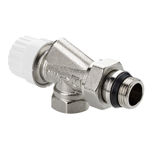 Клапан радиаторный Valtec VT.179 1/2" М30х1,5 DN 15 PN 10 осевой с преднастройкой