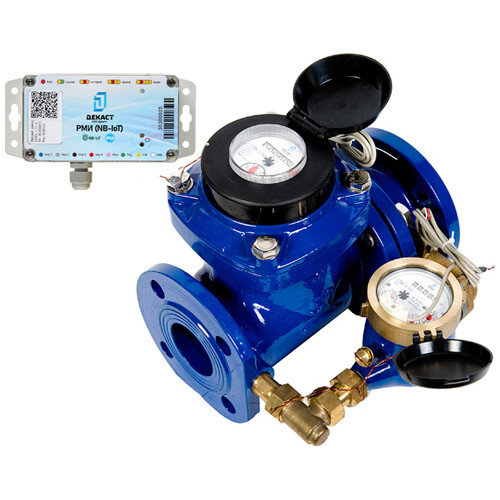 Счетчик комбинированный Декаст СТВК 2 65/20 ДГР (РМИ NB-IoT) двухкорпусный