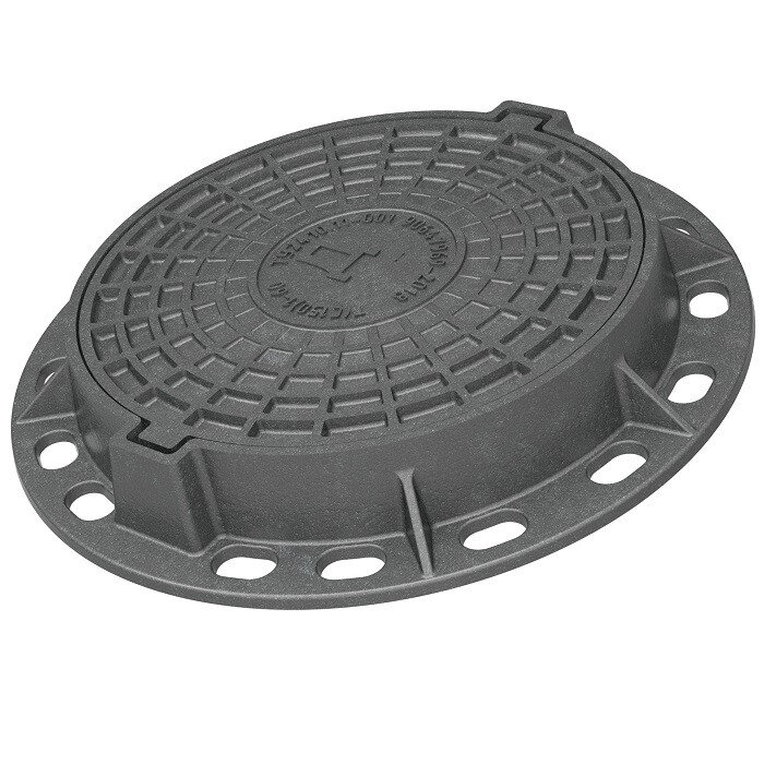 Люк чугунный Т(С150)-1-60 с пазом под РТИ