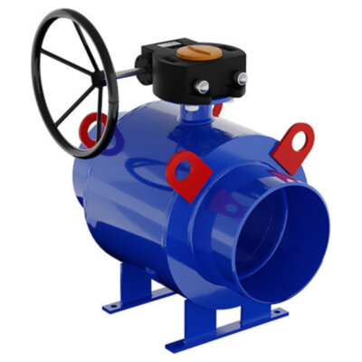 Кран шаровой Маршал 11с67п ЦП.00.3 DN 250 PN 16 полнопроходной под приварку