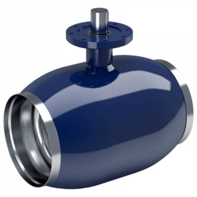 Кран шаровой Vexve 100400 DN 400 PN 25 стальной стандартнопроходный под приварку для жидкости, ручка-рычаг