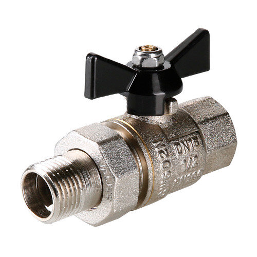 Кран шаровой VALTEC PERFECT 3/4" Ду20 Ру80 с полусгоном VT.327.N.05