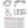 Клапан Tecofi CP4243 DN 400 PN 16 обратный поворотный фланцевый с противовесом 2