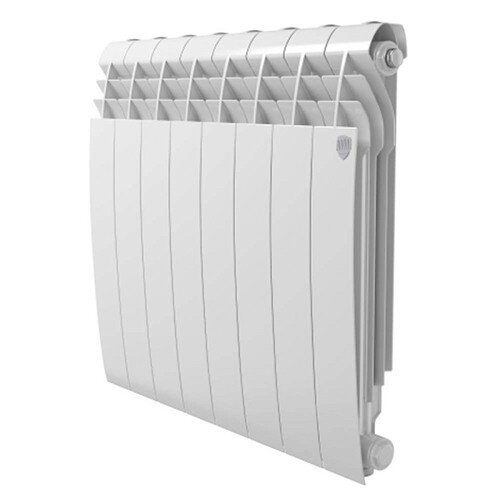Алюминиевый радиатор Royal Thermo BiLiner Alum 500 - 08 секц. Bianco Traffico