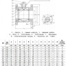 Кран шаровой Benarmo 4110RA DN 50 PN 16 чугунный полнопроходный фланцевый под электропривод с рукояткой 2