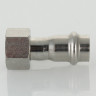 Переходник VALTEC VTi.908.I ВР 1/2" DN 12x15 PN 16 с накидной гайкой нержавеющая сталь 3