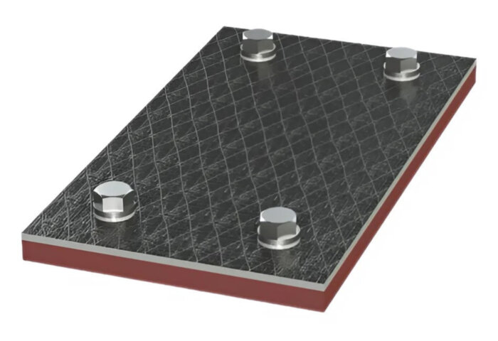 Плита опорная Т43.30 Ду 530 мм Серия 4.903-10 выпуск 5 с диэлектрической прокладкой