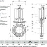 Задвижка шиберная ножевая VGA с невыдвижным шпинделем S72.10 DN 300 2