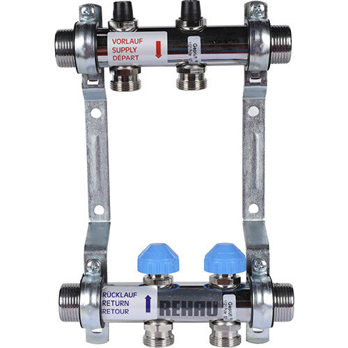 Распределительный коллектор REHAU HKV на 2 контура