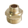 Ниппель переходной VALFEX VF.580 НР 1/2"x3/8" Ду 15x10 Ру 40 латунный 1