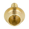 Переходник для шланга латунный Aquasfera 9102 DN 10x15 PN 25 резьба - 1/2''x10, резьбовой НР-НР, 9102-01 3