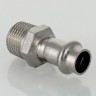Переходник VALTEC VTi.901.I НР 1/2" DN 18x15 PN 16 нержавеющая сталь 4