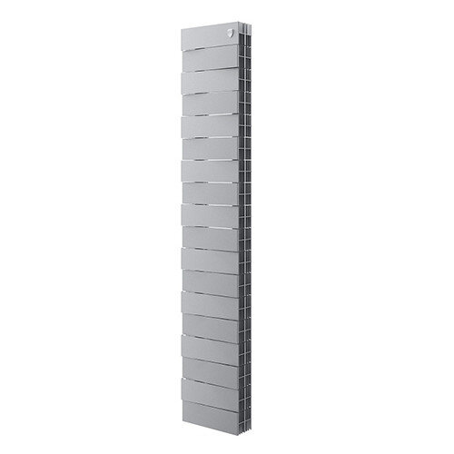 Радиатор биметаллический Royal Thermo PianoForte Tower 200 (18 cекций) Silver Satin