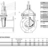Задвижка AVK 50/60 DN 80 PN 10/16 клиновая фланцевая 2
