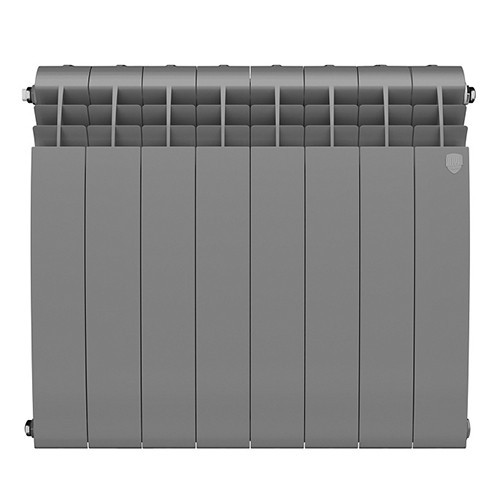 Радиатор биметаллический Royal Thermo BiLiner 500 (8 секций) Silver Satin 2