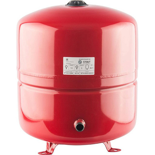 Расширительный бак STOUT STH-0005 на отопление 50 л. 1