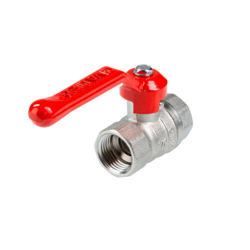 Шаровой кран VALTEC СТАНДАРТ 3/4" Ду20 Ру40 никелированный c внутренней резьбой VT.120.N.05