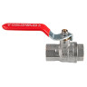 Кран шаровый VALTEC VT.414 ГОСТ Р 59553-2021 ВР 1/2" DN 15 PN 40 никелированный латунный 3