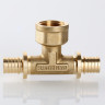 Тройник переходной VALTEC VTm.432.BG ВР 1/2" DN 16x15x16 PN 16 латунный универсальный 3