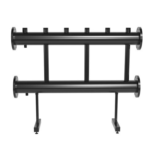 Коллектор распределительный GIDRUSS MK-2000-3x50 3-х контурный НР 2" Ду 150 Ру 10 модульный