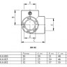 Тройник VALTEC VTp.738 DN 32 PN 25 двухплоскостной полипропиленовый 2