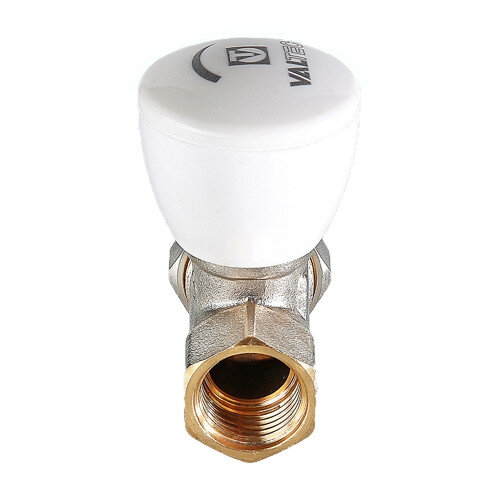 Клапан радиаторный Valtec VT.008 3/4" DN 20 PN 10 регулирующий прямой ручной