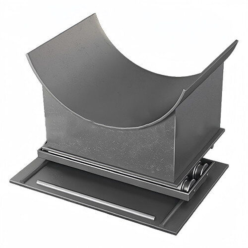 Опора 35 Ду 1220 ОСТ 34-10-619-93 катковая Тип-2 углеродистая сталь