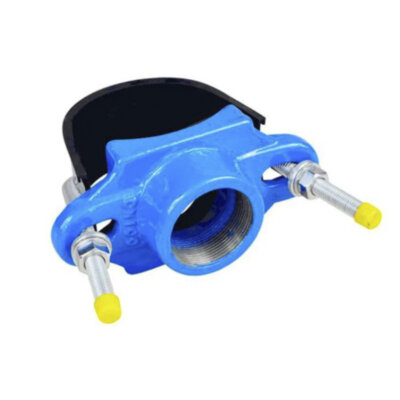 Отвод седловой Benarmo ВР 1" (65-600 мм) PN 16 резьбовой чугунный