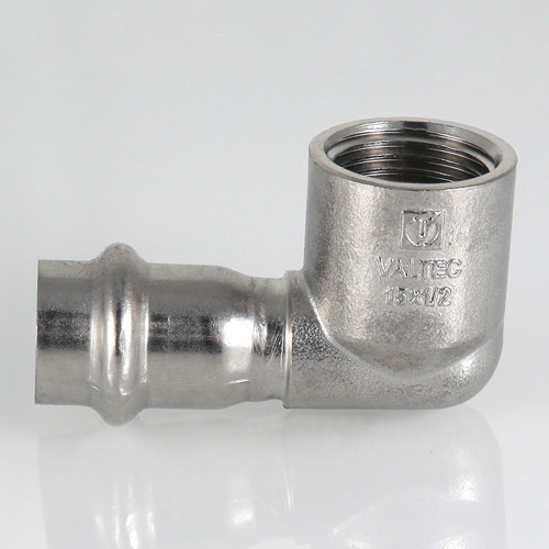 Угольник 90 градусов VALTEC VTi.952.I ВР 1" DN 35x25 PN 16 нержавеющая сталь 3