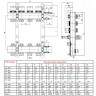 Коллекторная группа VALTEC VTc.594.EMNX.0609 9-ти контурный ВР-НР 1"x3/4" DN 25 PN 10 с регулирующими и балансировочными клапанами 5
